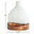 Decorative Glass Cloche with Metal Tray-793246081