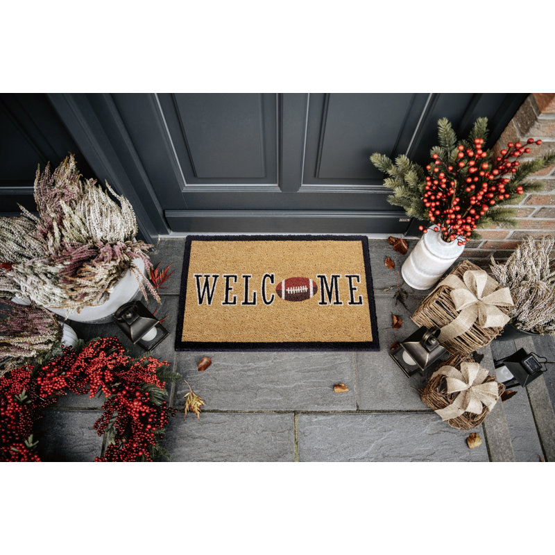 Mix Mats Welcome Football Classic Doormat