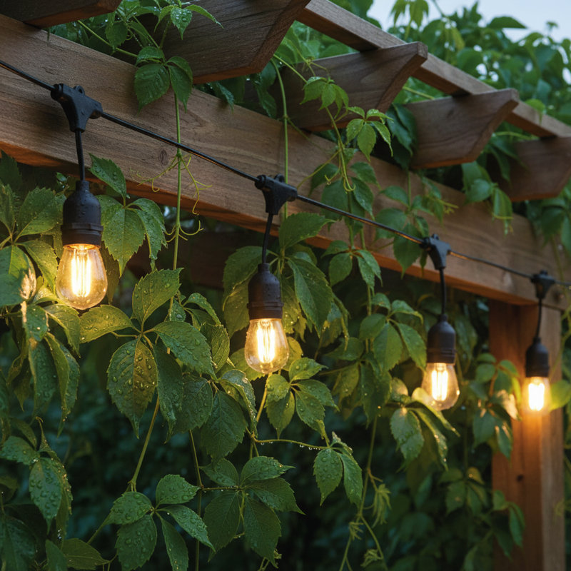 12 Lt S14 LED Patio Drop Light