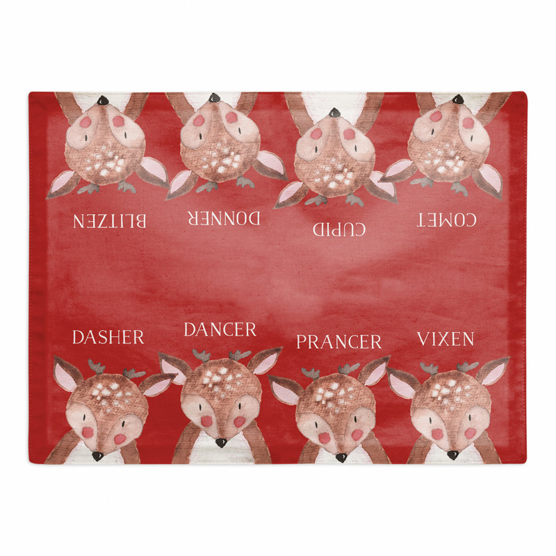 Napperon Reindeer Pals