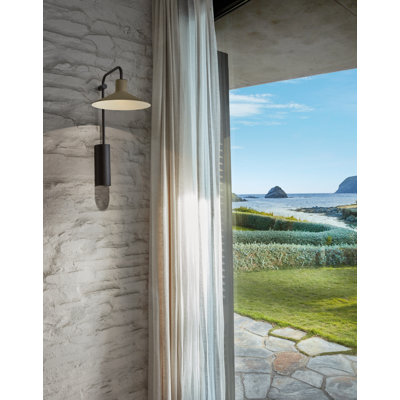 Platet Aluminum Armed Sconce