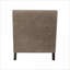 Chaise d'appoint rembourrée pour adultes Shasta, siège simple confortable pour le salon, petits espaces de chambre à coucher