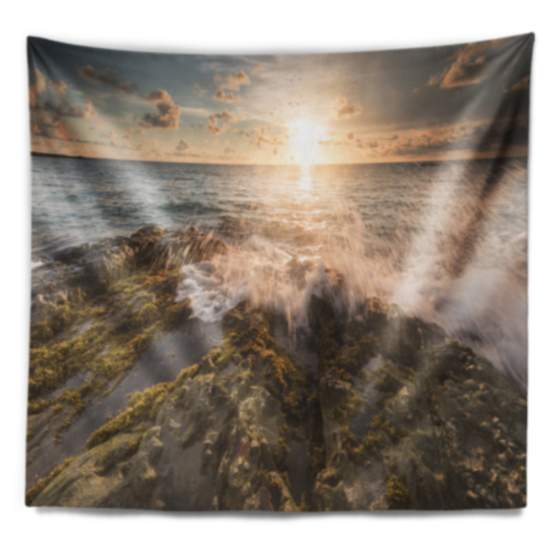 Polyester Tapestry, 78" H x 92" W