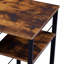 Bureau d'écriture, bureau rectangulaire avec tablette ouverte à 2 niveaux-513482211