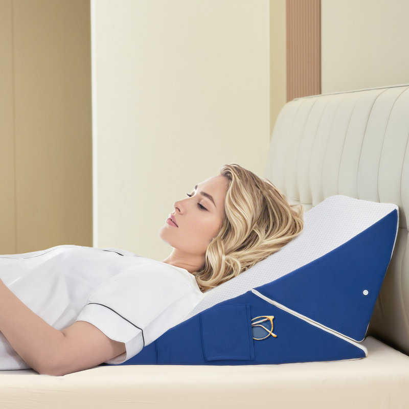 Avory Adjustable Bed Wedge Pillow for Sleeping, Back Support and Leg Elevation