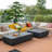 COLORADO Rectangular Concrete Coffee Table 152.4 x 76.2 x 35.6 cm-93569542