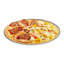 Plateaux à pizza ronds en acier inoxydable