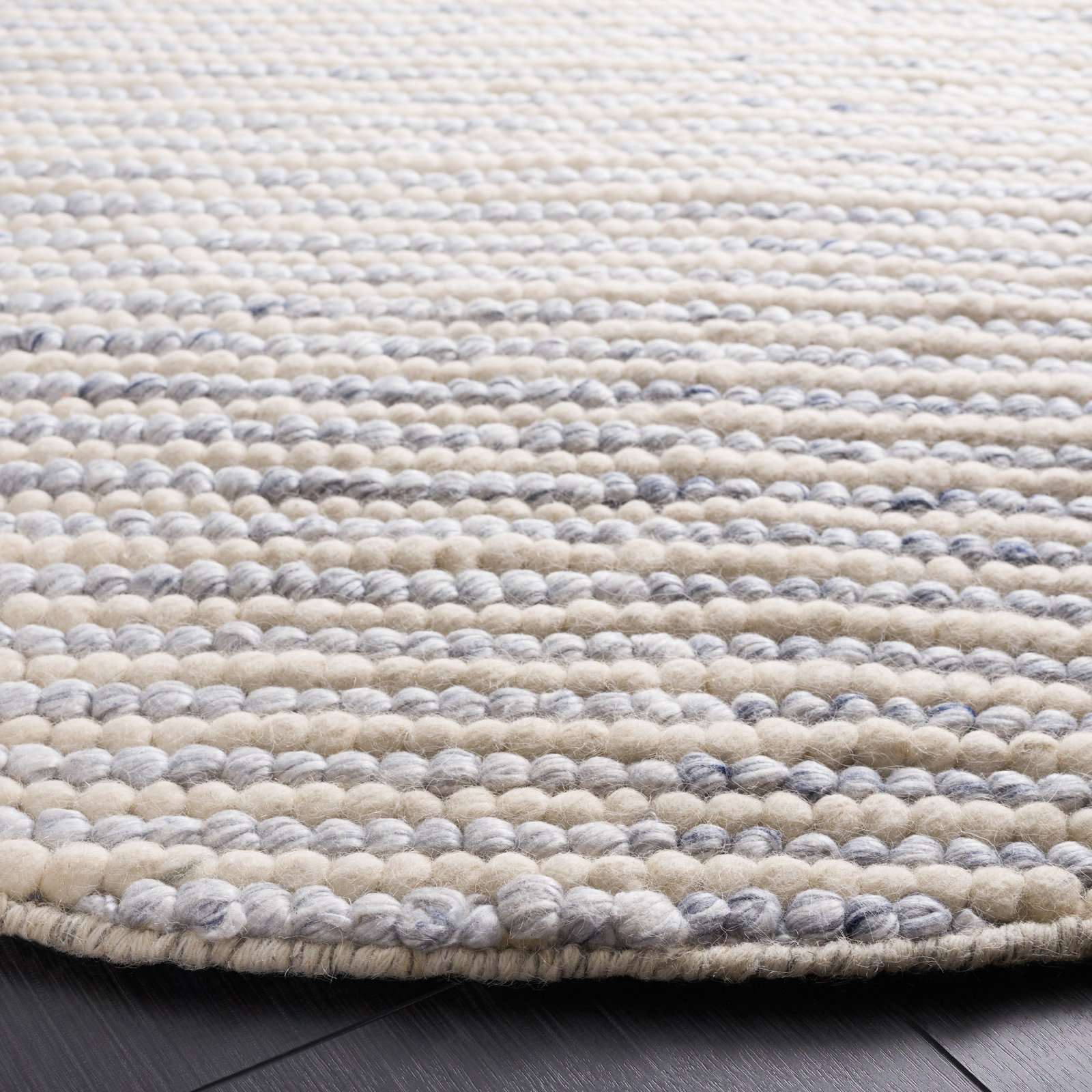 Cleodora Handmade Rug, Round 6'