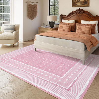 Tapis moderne lavable à la machine