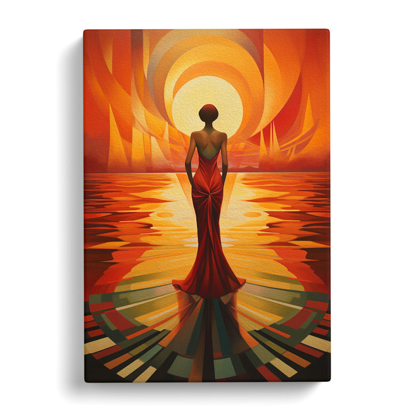 Sunset - Print, 76cm H x 50cm W x 3cm D