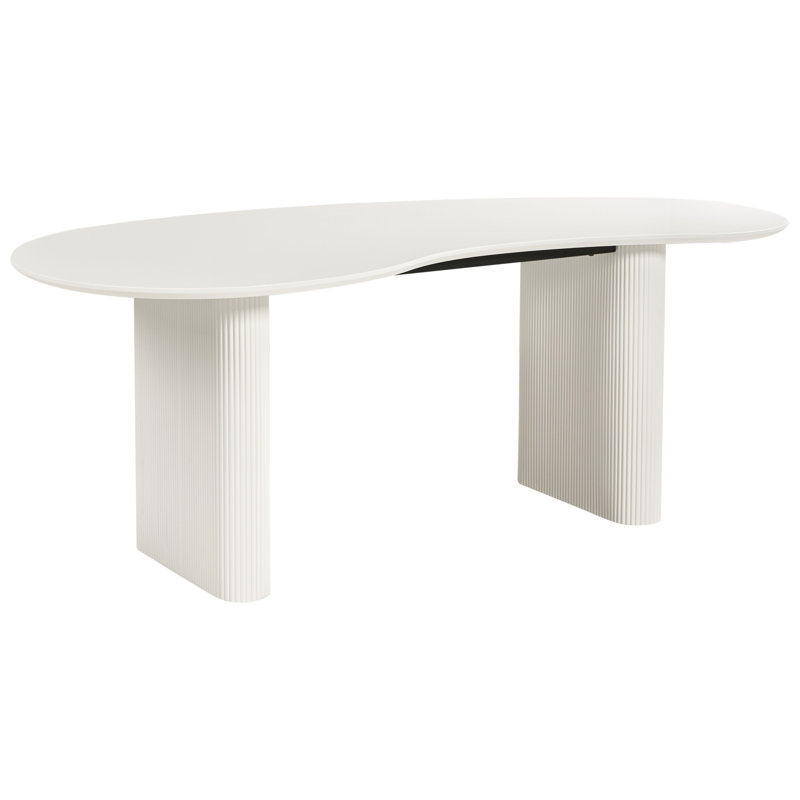 Dining Table PEERY 93 cm 198 cm, White