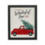 Plaque murale suspendue 12 x 7 pi