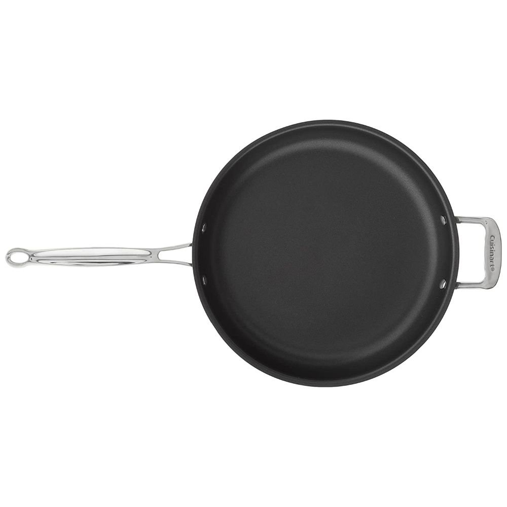 Cuisinart Non-Stick Stainless Steel Skillet, 12" W
