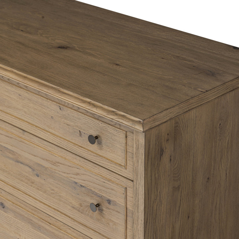 Maggie 6 - Drawer Dresser, Light Brown