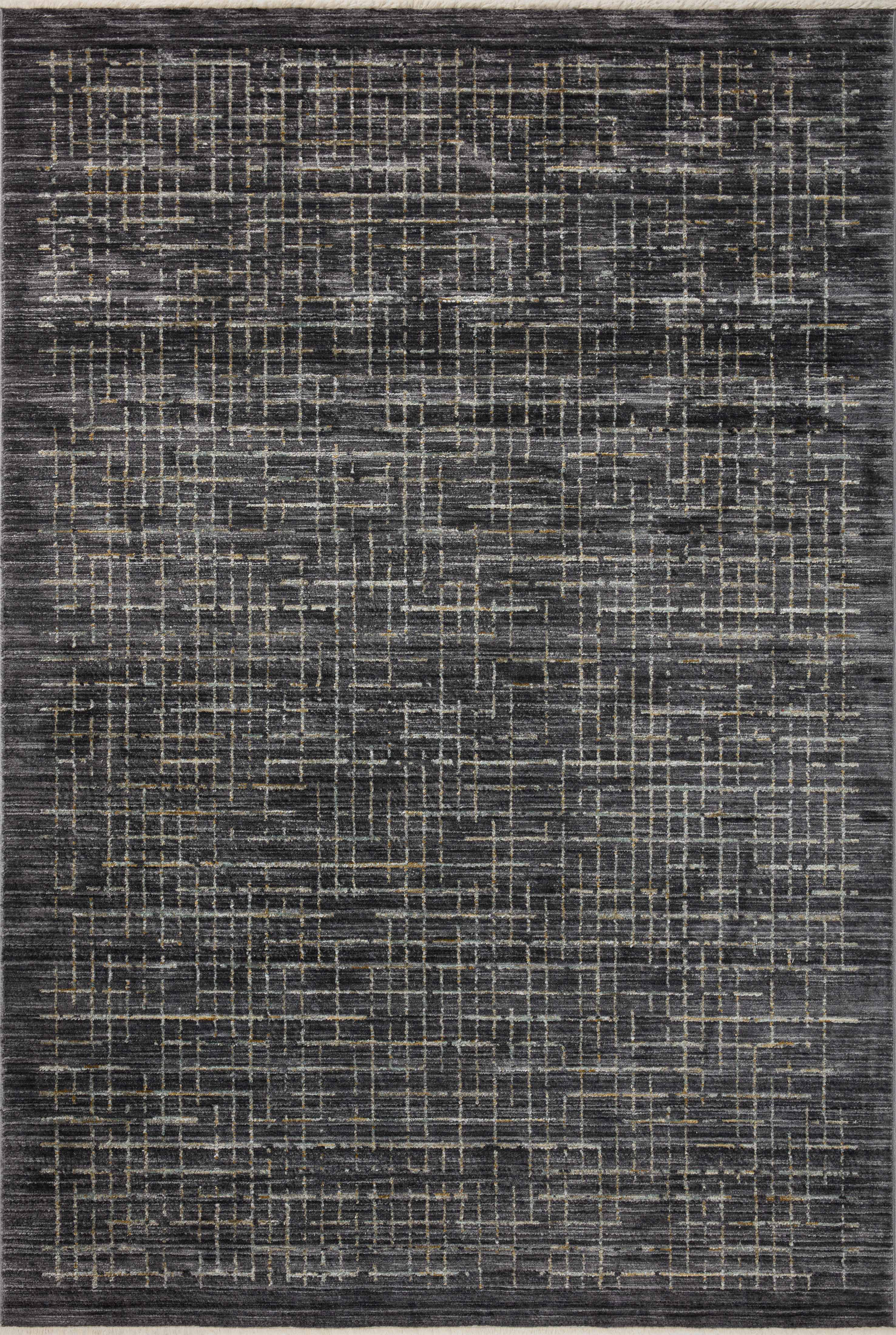 17 Stories Machine Woven Polyester Area Rug in Gray | Wayfair