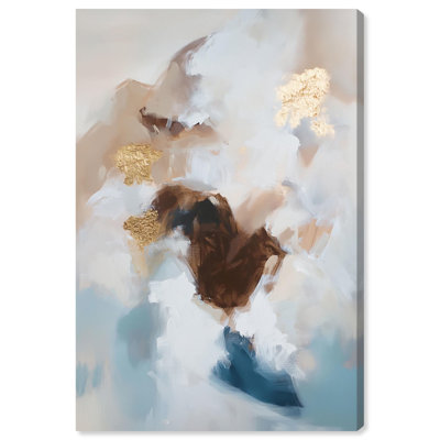 Art Remedy Earth Tone Abstract Canvas, Earth's Palette I