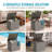 30 Gallon Lockable Resin Deck Box, Water Resistant Outdoor Storage For Patio & Garden-127326283