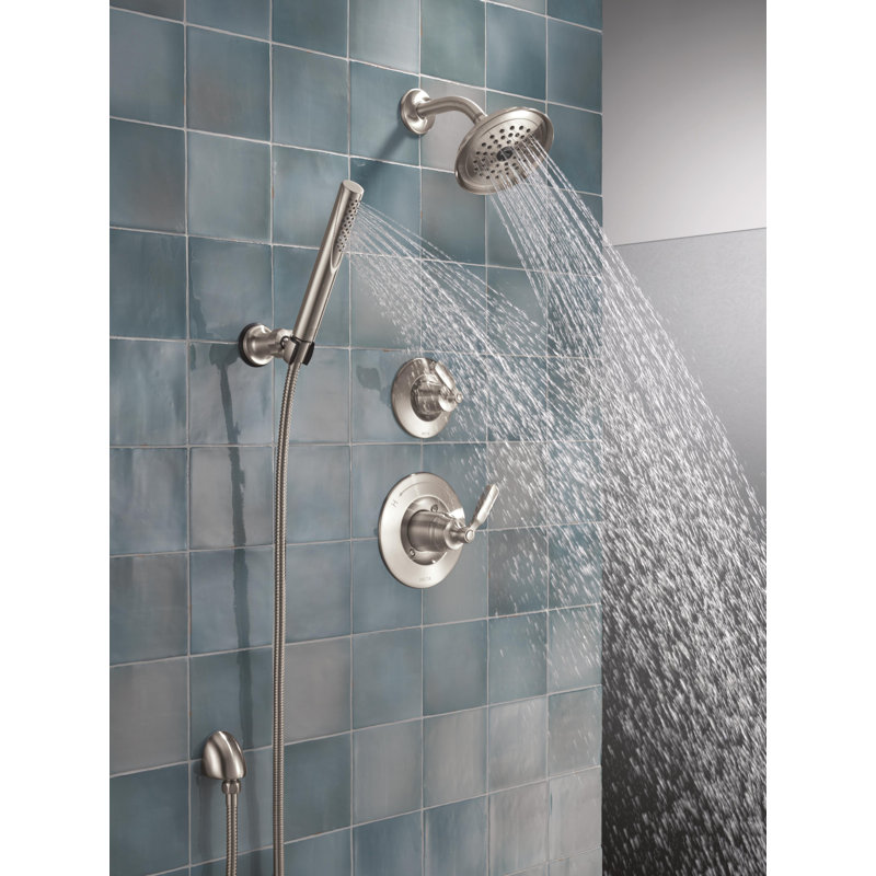 3-Setting 2-Port Diverter Trim, Stainless