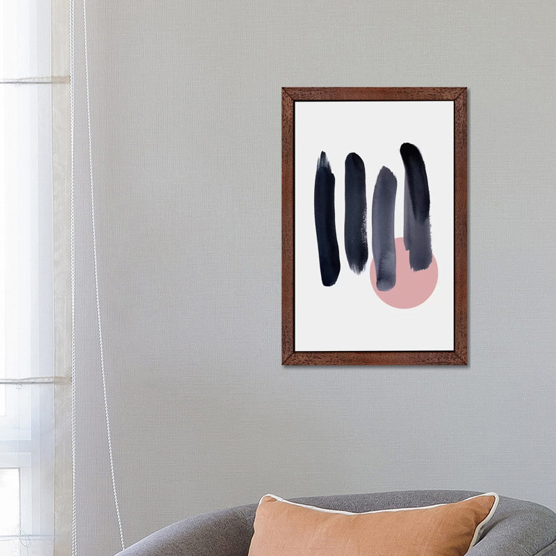 Mareike Bohmer - Print on Canvas, Brown Floater Framed, 66.04 cm H x 45.72 cm W
