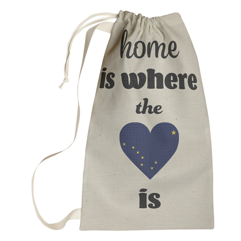 Sac à lessive Heart, Petit (H 64 po x l 20 po x 1,5 po), Alaska