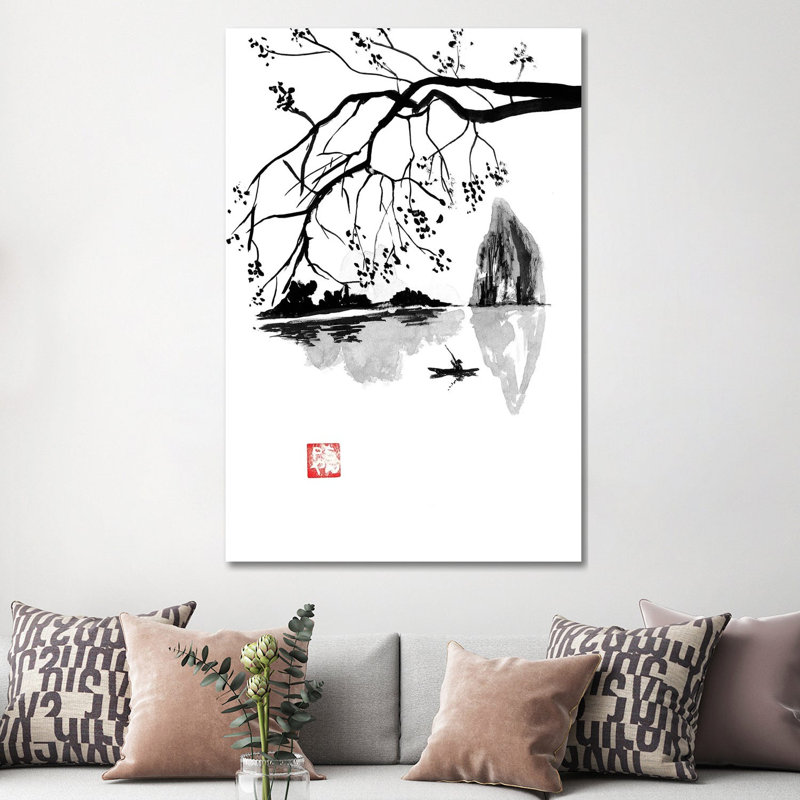Along by Péchane - Print on Canvas, Wrapped Canvas, 101.6 cm H x 66.04 cm W x 3.175 cm D