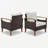 Laarni 46.39'' Wide Curved Patio Sectional with Cushions-69733033