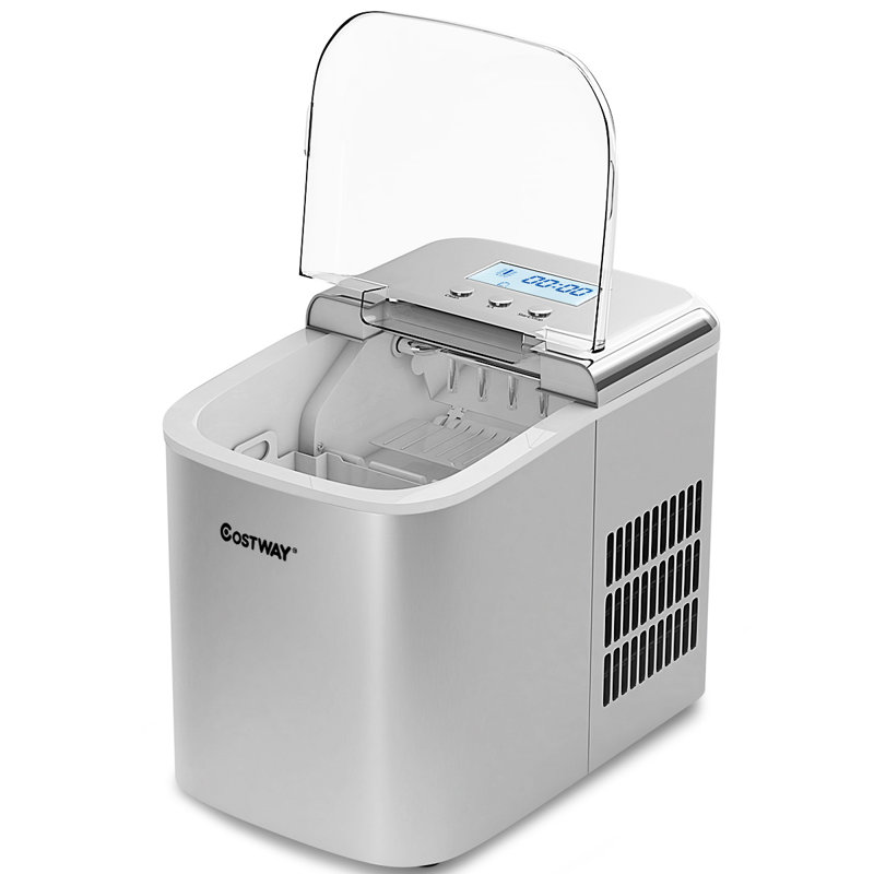 Costway Countertop Snow Cone Maker, Silver