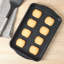 Plaque à biscuits en acier au carbone antiadhésif noir mat 13 po x 9 po Oster Teston Collection Platinum