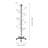 Freestanding Hat Rack Hat Display Rack Golden-1546426171