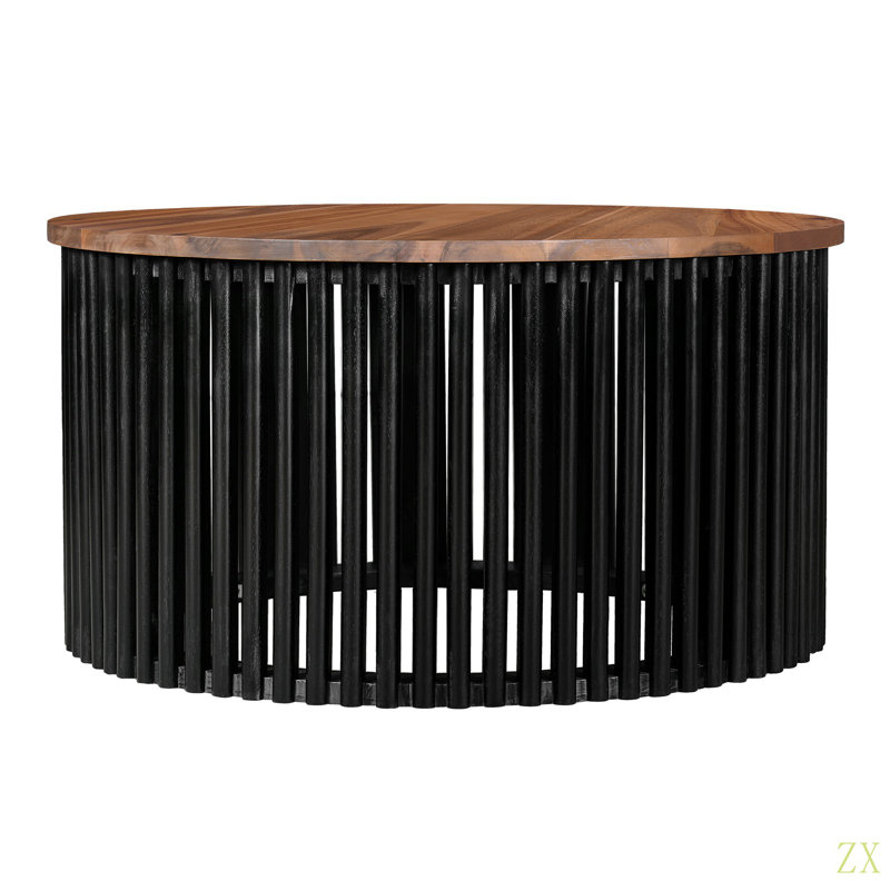 Table basse en bois massif