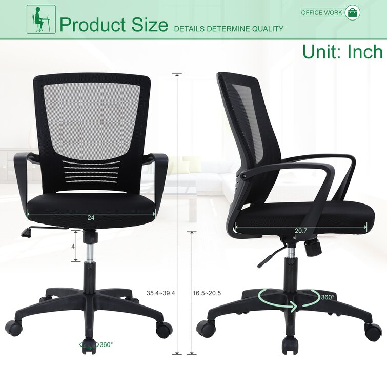 Jaynette Task Chair Inbox Zero