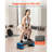 Aerobic Exercise Step Platform Height Adjustable Workout Stepper 4 Riser Blue-126366196