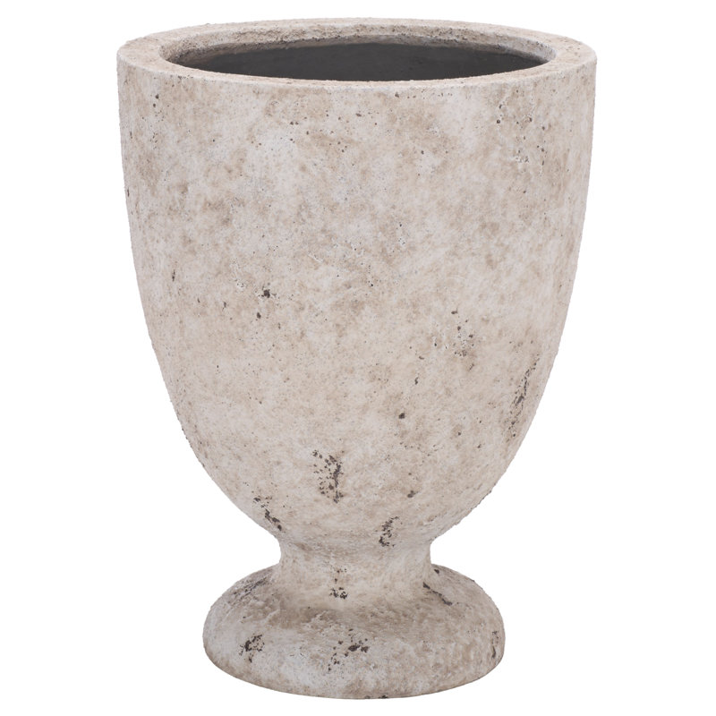Ella Planter Pot, 14.2 x 14.2 x 18.1, Antique White