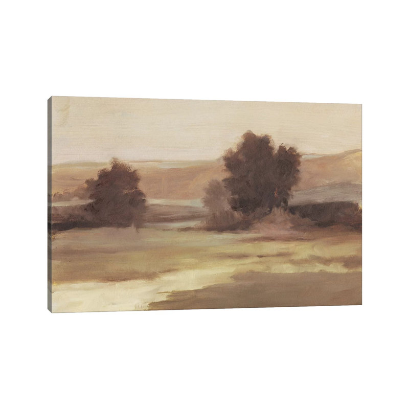 " Muted Landscape II " by Ethan Harper, No Mat, Wrapped Canvas, 8" H x 12" W x 0.75" D