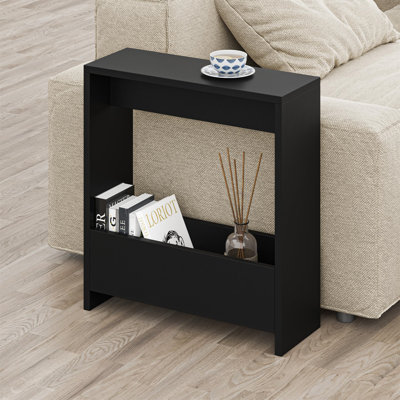 Beeler Modern Slim Compact Side Table