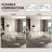 104.32*70.86 Modular Sectional Sofa Sleeper Couch, Sectional Sofa With Chaise And Ottoman, Convertible U Shaped Modular Sofa Set-1813904925