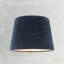Thick Lined Textured Velvet Lamp Shade With Satin Inner By Happy Homewares-116947376