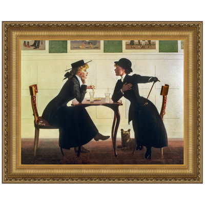 Some Little Talk of Me and Thee There Was, 1905–09 Framed Print on Canvas