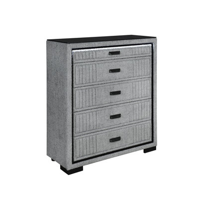 Commode gris Isaïe