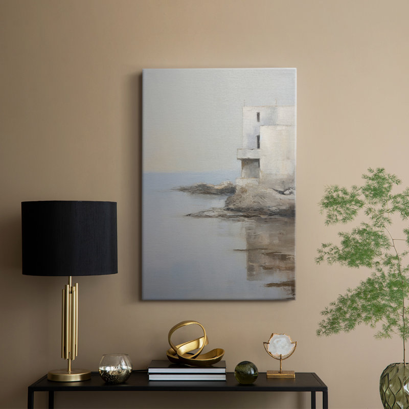 Imprimé nautique rétro - Cavas enveloppés de galerie, H 36 po x l 24 po