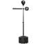 SPORTNOW Free Standing Speed Bag Height Adjustable for Adults Black