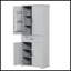 Armoire de rangement de salle de bain avec portes et tiroir-953930956