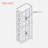 Lighted Curio Cabinet, Glass Display Cabinet With Adjustable Shelves, Vintage Storage Case-1424557364