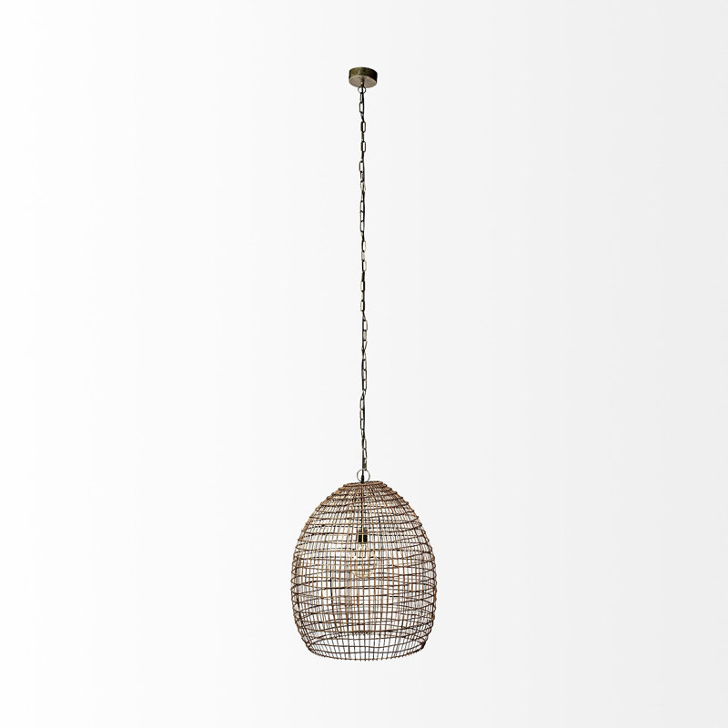 Swifton 1 - Light Brown Single Pendant