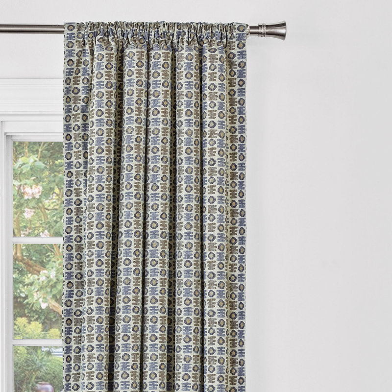 Kane Room Darkening Curtain, 96" W x 120" L