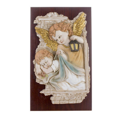 Ange avec plaque pour bébé Princeton