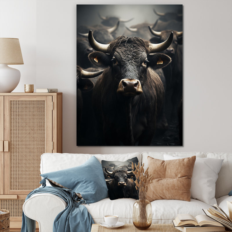 Impression sur toile, "Kemontae", H 20 po x l 12 po x P 1 po, Toile tendue