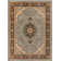 Tapis bleu clair Belliere Medallion Kashan