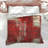 Red Ornate Patterns Comforter-128574016