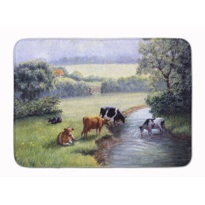 Memory Foam Non-Slip Bath Rug